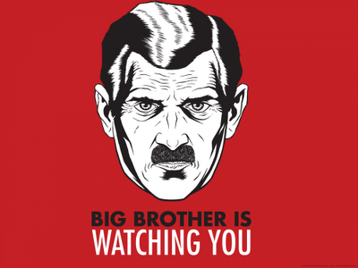 big-brother-is-watching-you GEORGE ORWELL's Novel 1984
