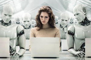 human-and-robots