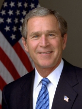 030114-O-0000D-001 President George W. Bush. Photo by Eric Draper, White House.